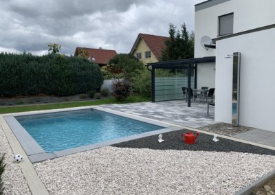 Poolanlage in Spielberg